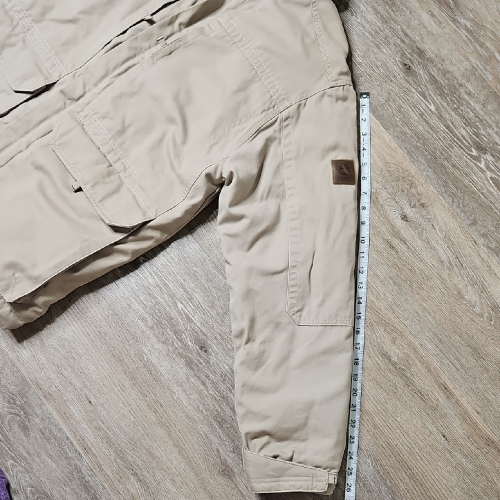 Aigle Men's Beige Military Jacket - Picture 17 of 17